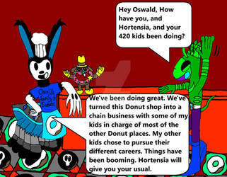 Bozko The Alien Comic 45 Panel 1