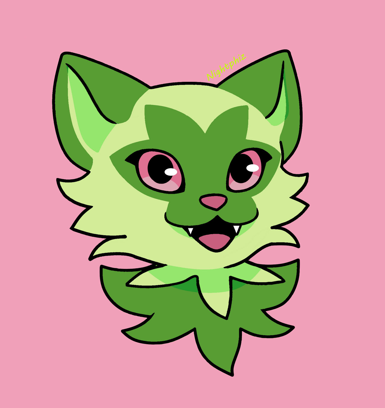 Sprigatito-Pokemon fanart by Nightphiz on DeviantArt