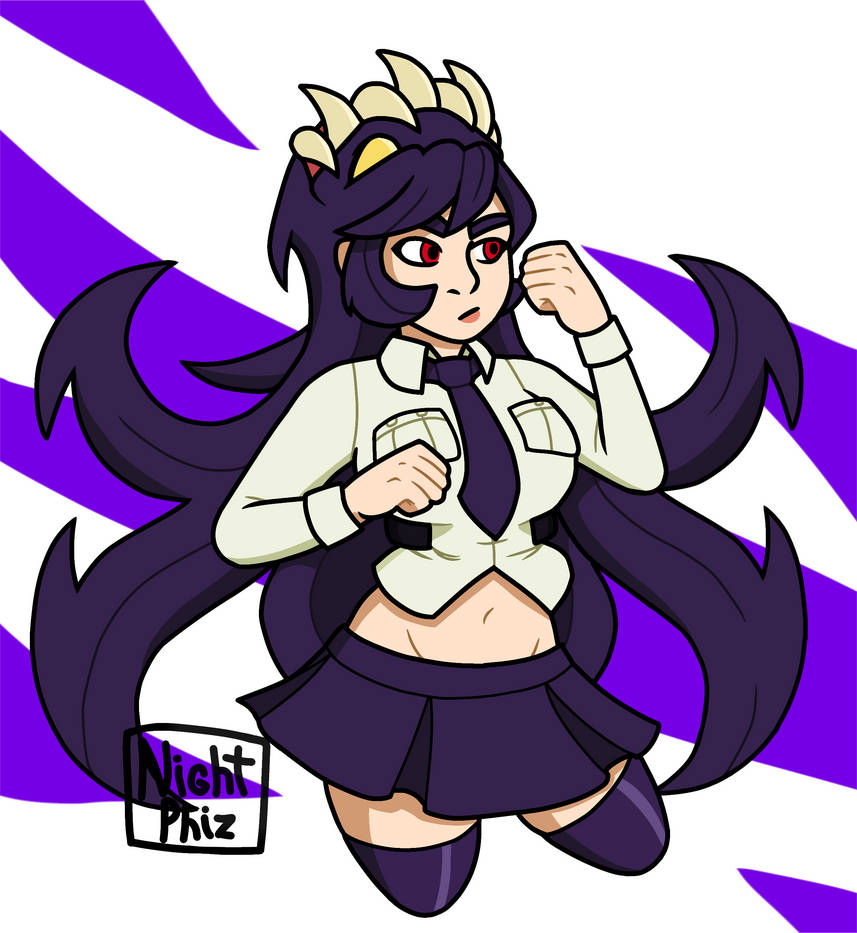 Filia-Skullgirls fanart by Nightphiz on DeviantArt