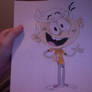 My drawing of Lincoln Loud