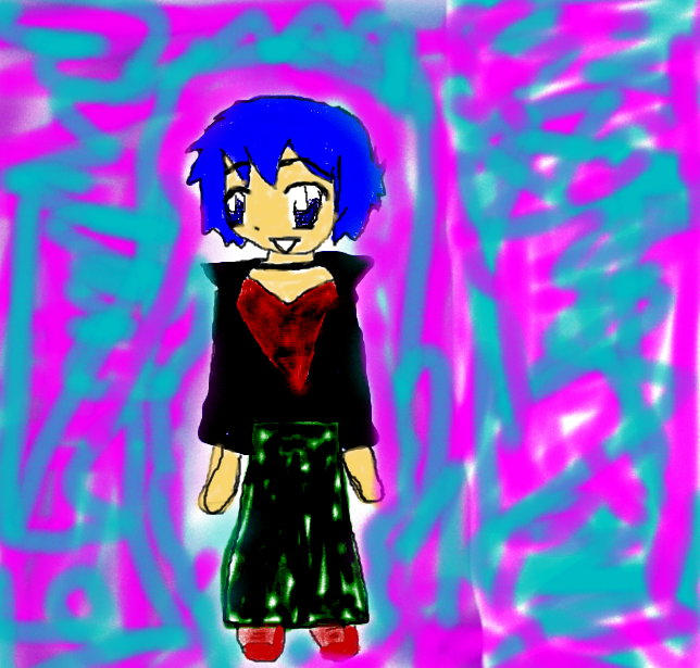 First computer drawing by dragongirl427 on DeviantArt