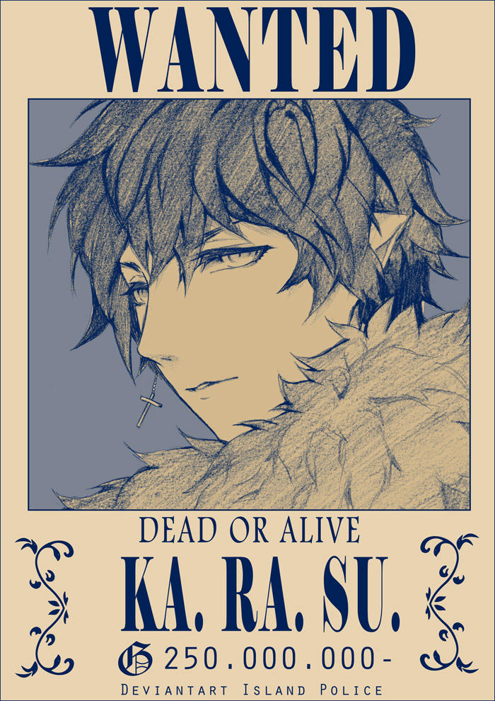 KARASU wanted poster by skfuu