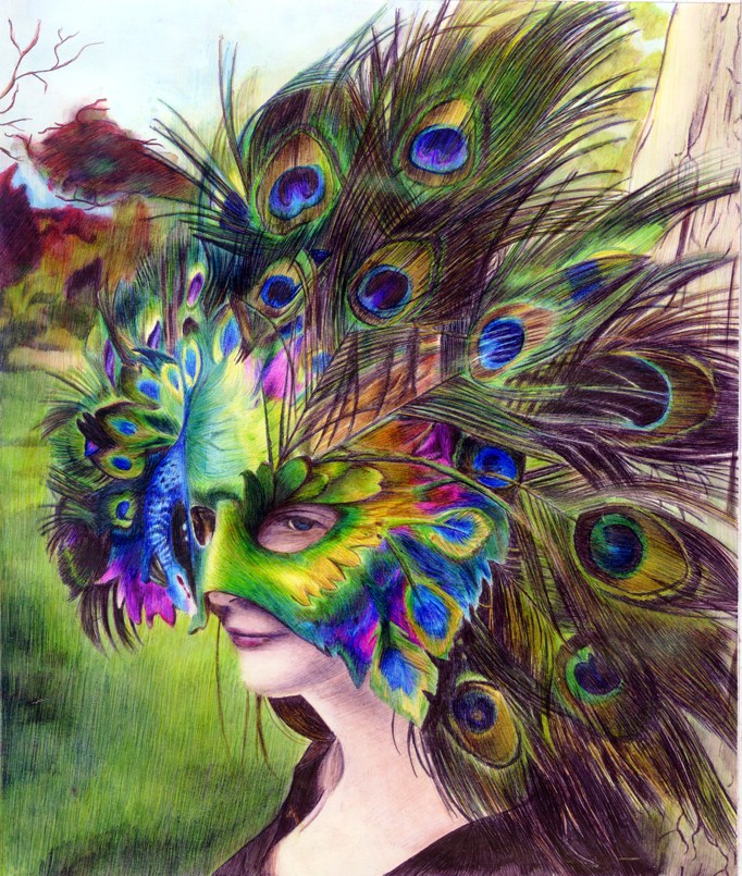 Peacock Mask