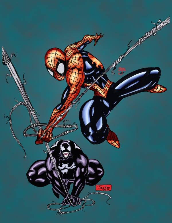 spiderman and venom