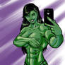She Hulk Selfie