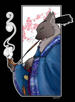 Samurai Cat