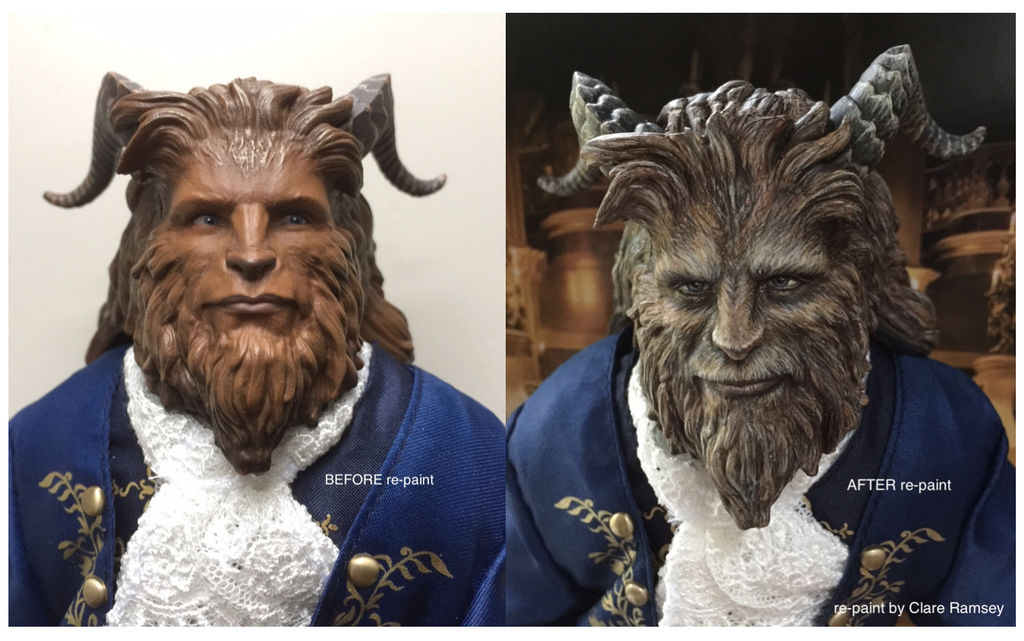 Beast Post Transformation Beast Before:after by clareramsey on DeviantArt