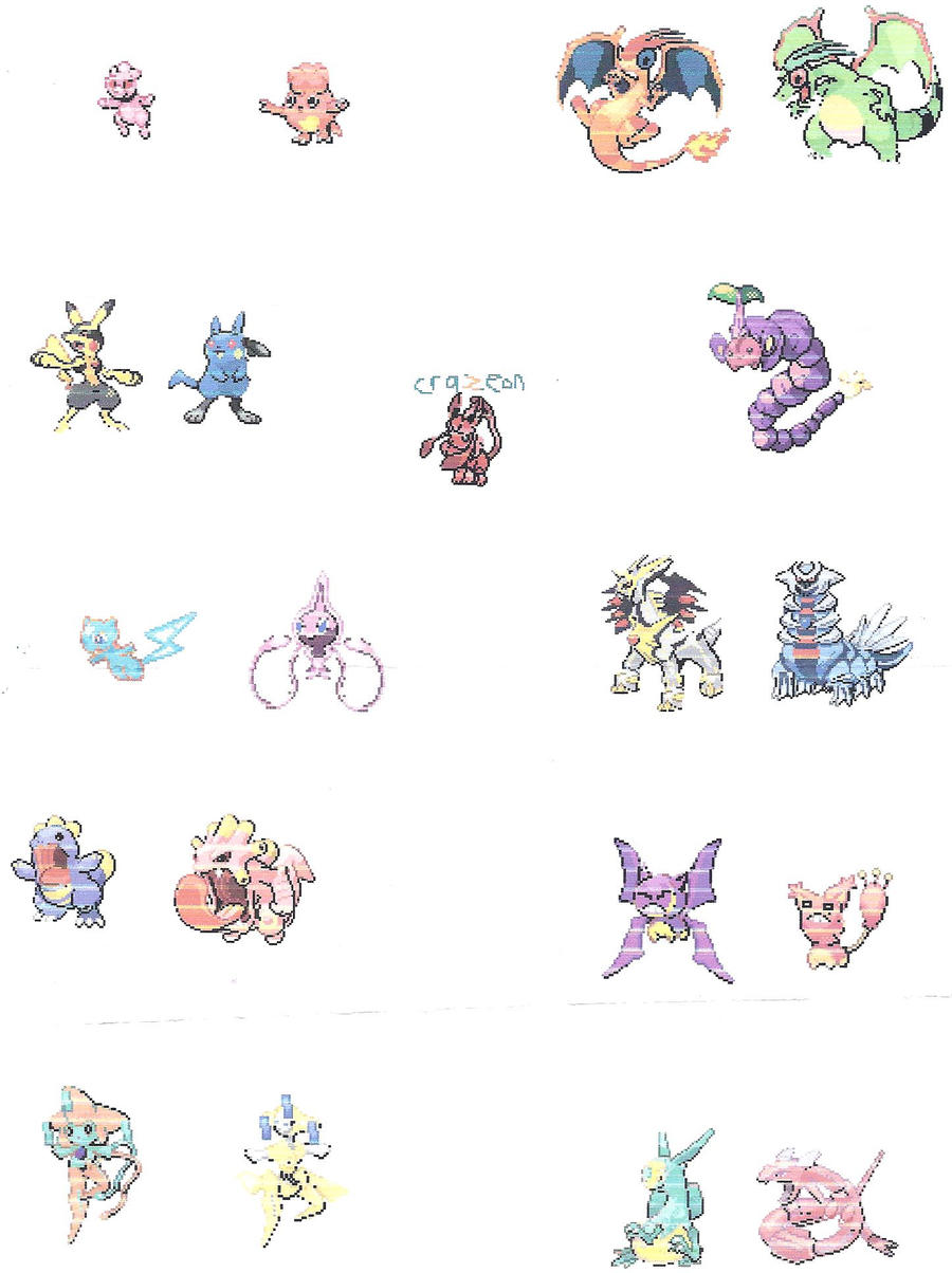 Pokemon Combinations! by EozRedavni on DeviantArt
