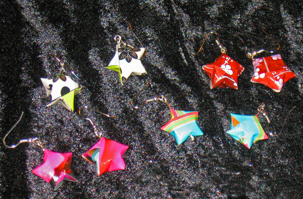 Star earrings 1