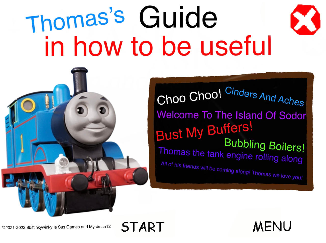 Thomas Guide Inside Thomas's Guide In How To Be Useful by 8bittinkywinky on DeviantArt