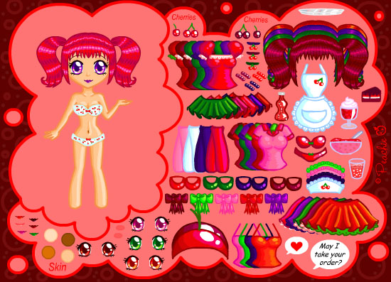 Cherry Soda Dress Up Preview