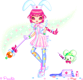 Anime Nurse Witch Komugi vibrant pc mousepad 