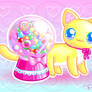 Gumball Candy Cat