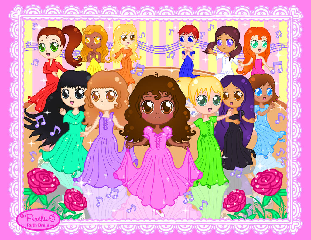 The 12 Dancing Princesses by Princess-Peachie on DeviantArt