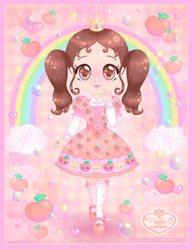 Princess-Peachie Mascot