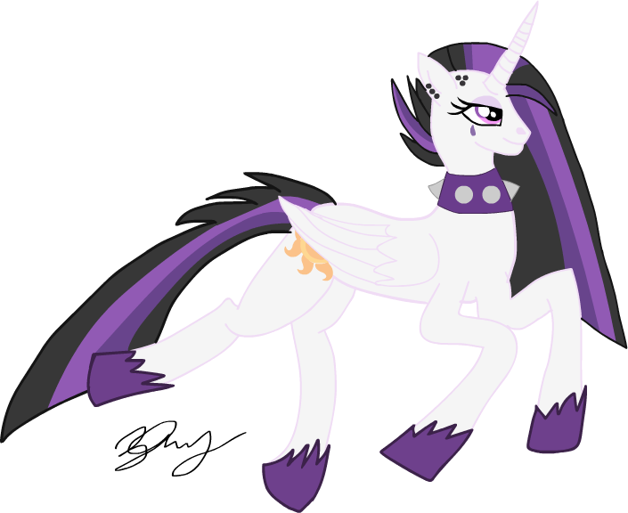 Gothic Princess Celestia My Version