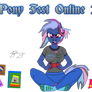 PonyFest online 2020 Mascots