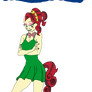 Cherry Jubilee in a dress