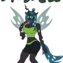 Queen Chrysalis in Gym Clothing