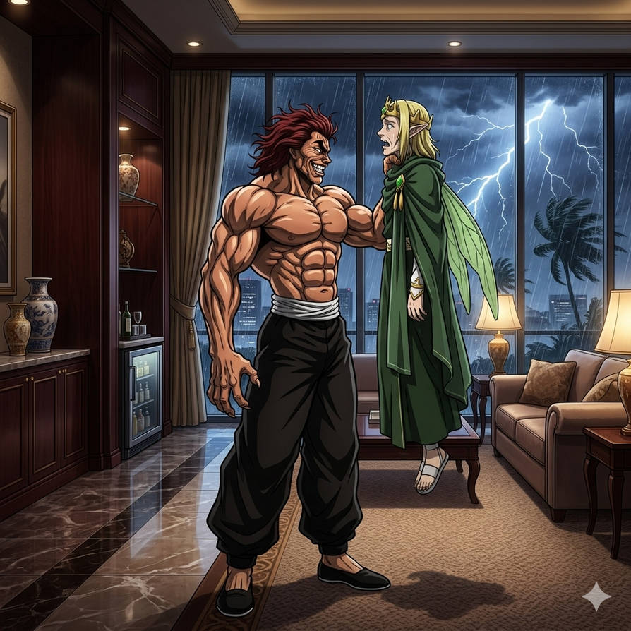Yujiro Rage Mode Yujiro threatens Sugou by dylusx on DeviantArt
