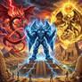 The Egyptian gods of Yu-Gi-Oh