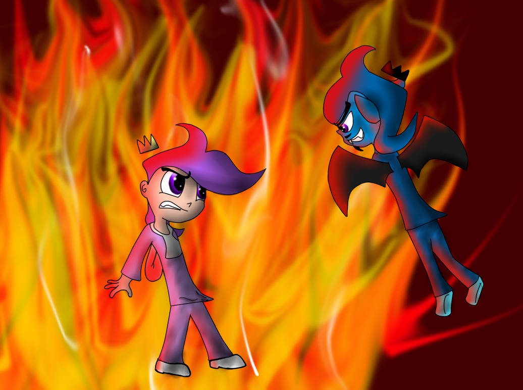 Poof V.S. Foop by MochiFries on DeviantArt
