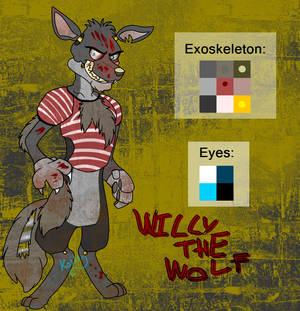 FNAF OC Adoptable - Willy The Wolf (CLOSED)