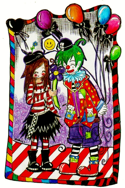 +.+the mime and  the clown+.+