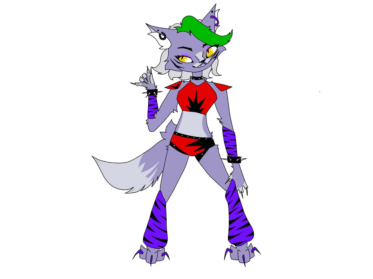Spring Trap X Roxanne Roxanne Wolf by SpringtrapEatsPickle on DeviantArt