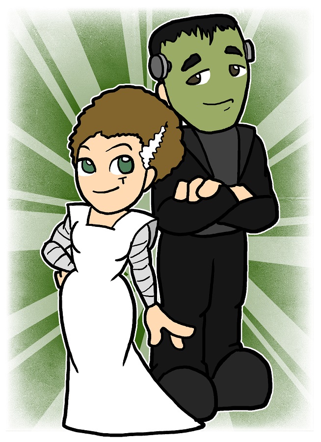 Ginger Buckingham and William - Frankenstein