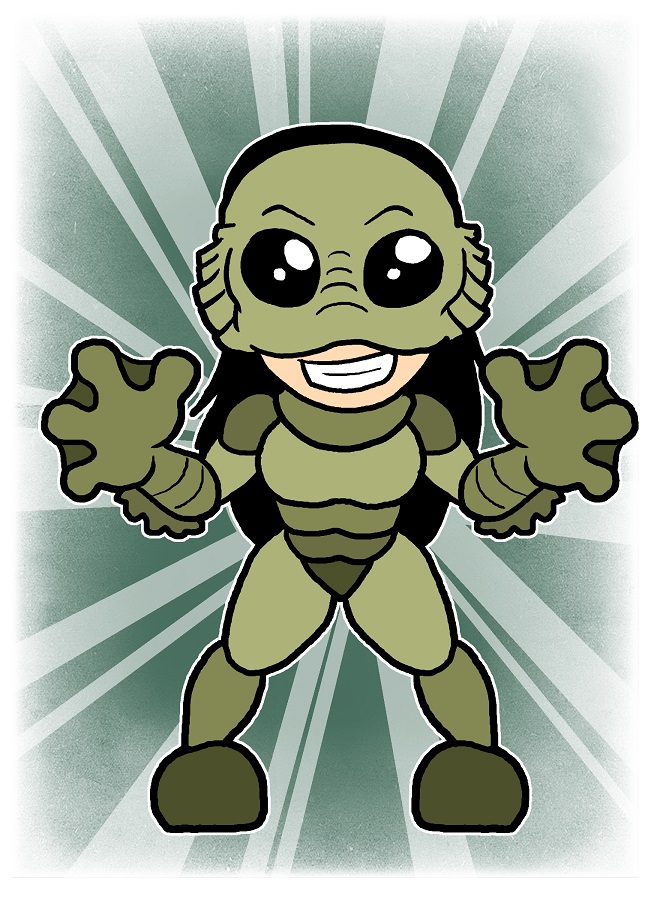 Cinnamon Buckingham-Creature from the Black Lagoon