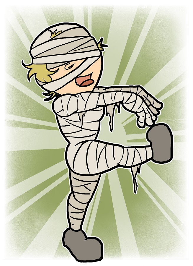 Pumpkin Buckingham - Mummy by shineyorkboy