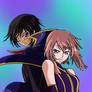 Code Geass oc: Lelouch and Aura