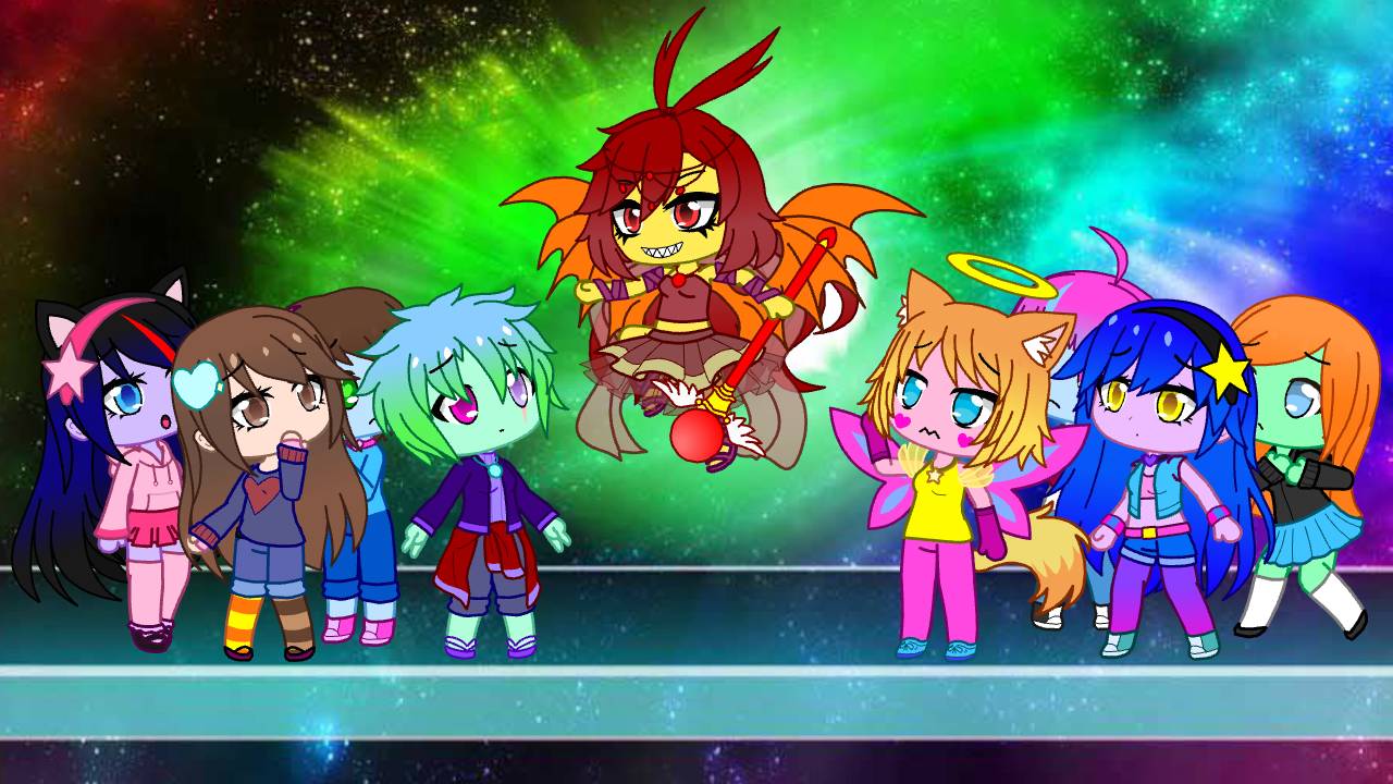 I made the krew in gacha club by ashlyn332 on DeviantArt