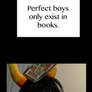 Homestuck: Perfect boys only exist in books.