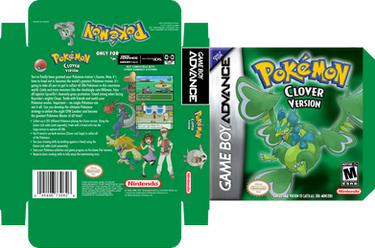 Pokemon Clover GBA Box