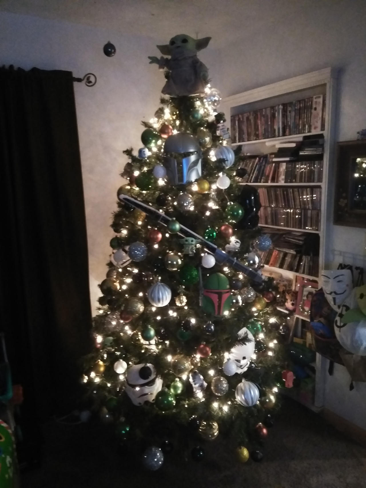 Star Wars Christmas Holiday Tree.
