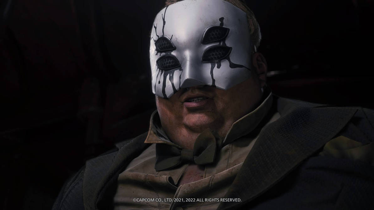 Resident Evil Village: The Duke (Masked Duke). by HSomega25 on DeviantArt