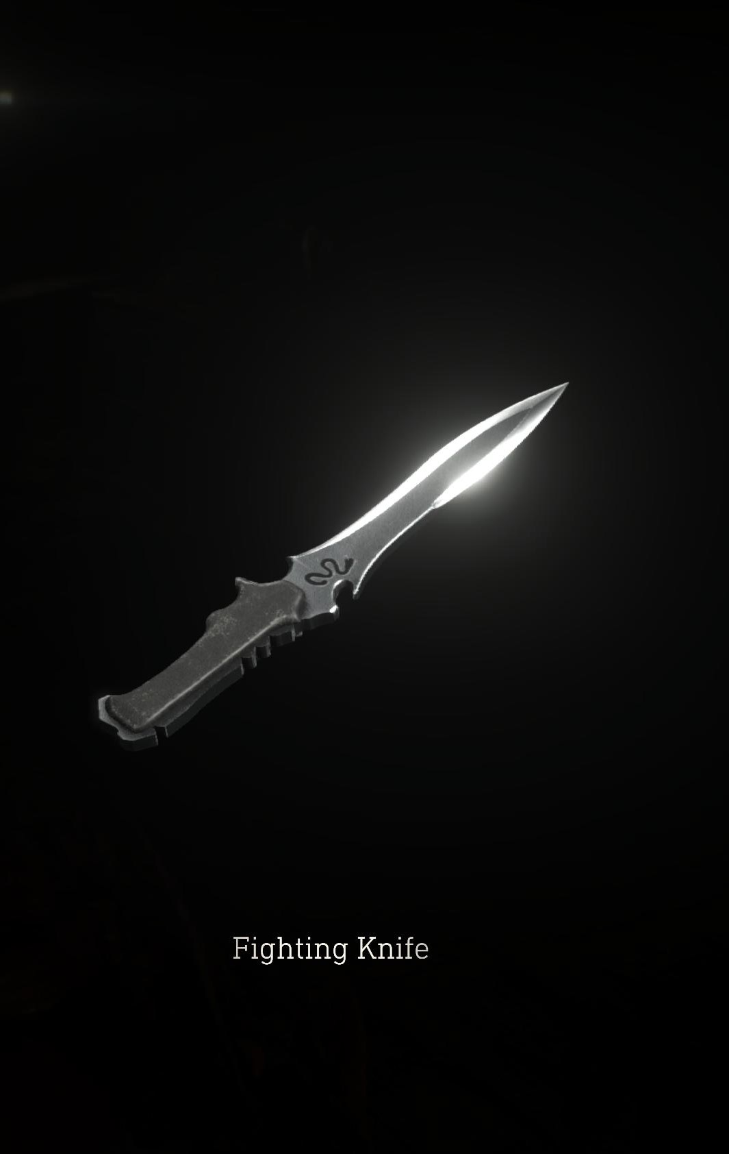 ArtStation - Resident Evil 4 Krauser's Knife (Untextured)