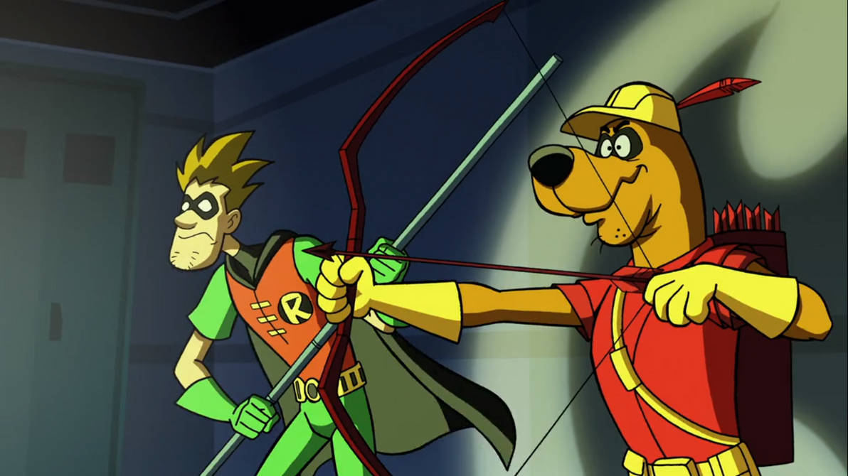 Shaggy as Robin and Scooby as Speedy by HSomega25 on DeviantArt