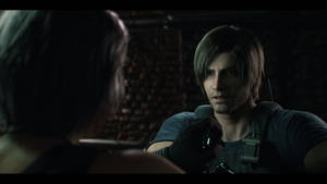 Jill Valentine meets Leon Kennedy