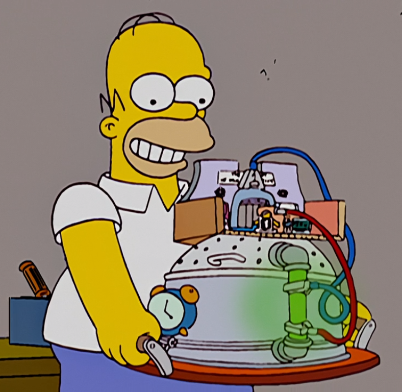 Homer Explode Background Homer Built a Miniature Nuclear Reactor (Bomb) by HSomega25 on DeviantArt