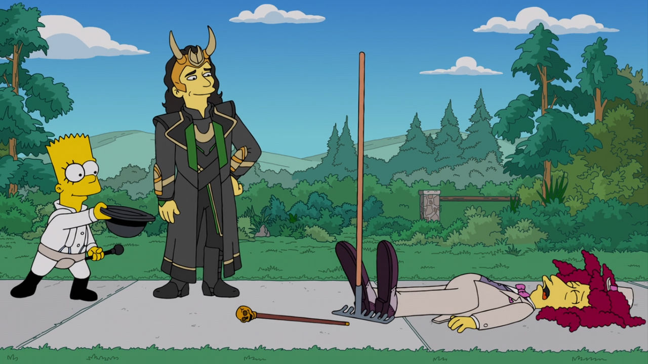 Loki pulled a prank, hit Sideshow with a Rake by HSomega25 on DeviantArt