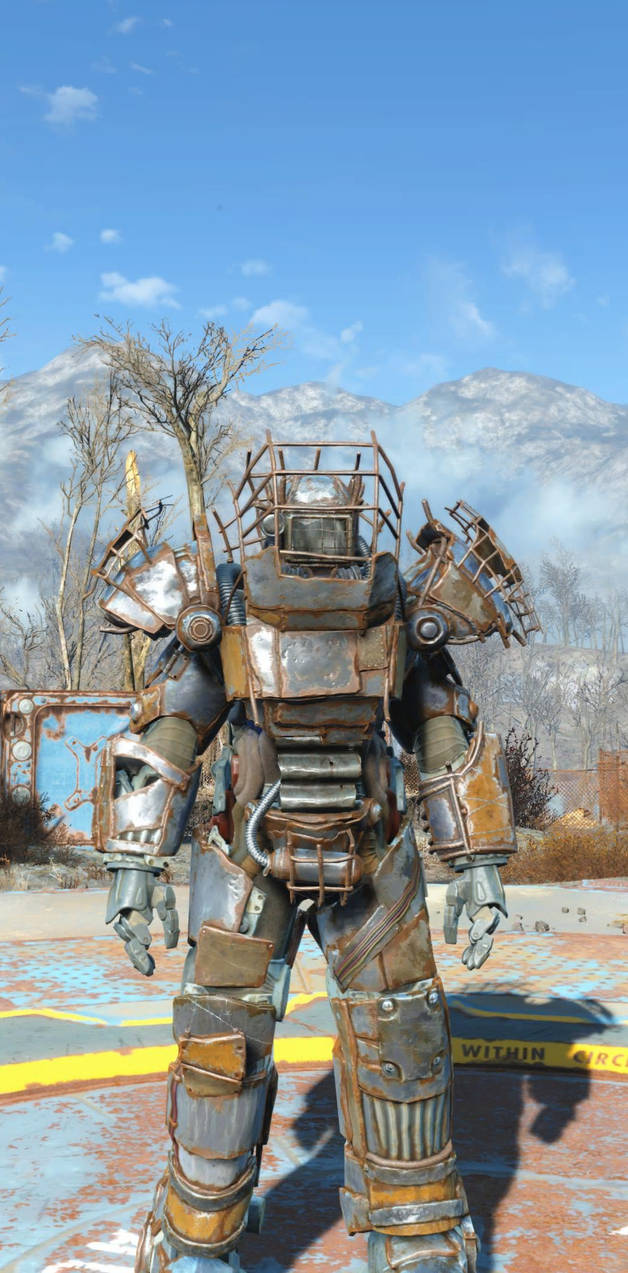 Fallout 4: Raider Power Armor by HSomega25 on DeviantArt