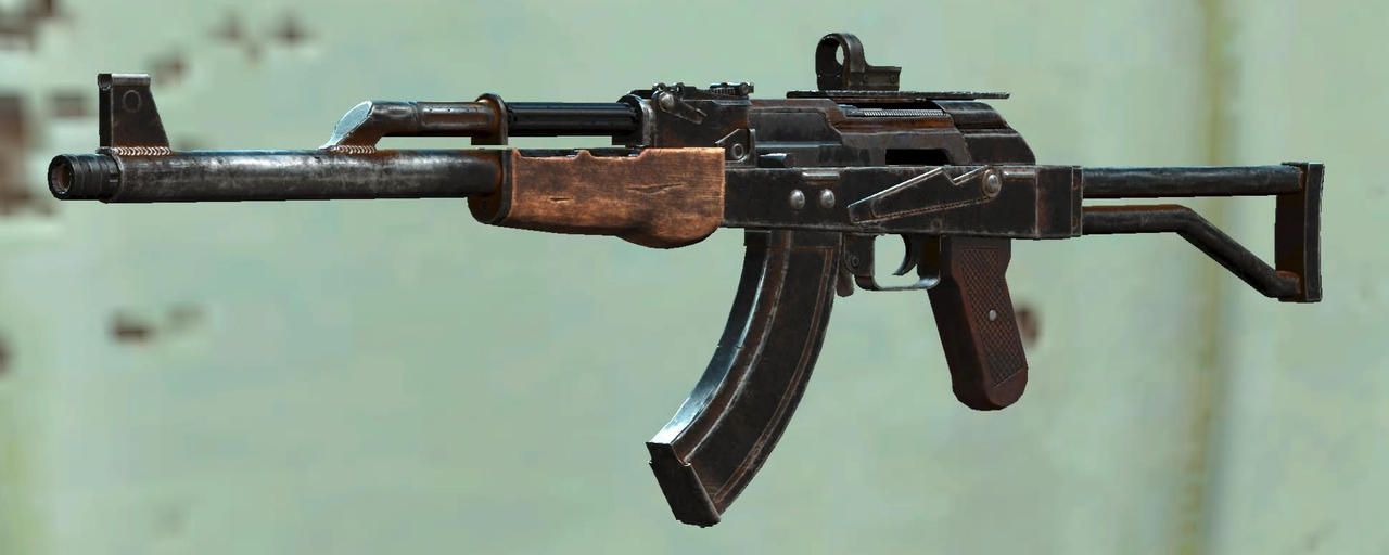 Fallout 4: (AK-47) Handmade Rifle by HSomega25 on DeviantArt