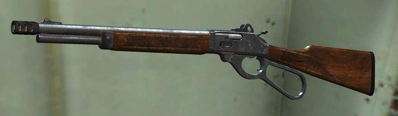 Fallout 4: (Winchester) Lever Action Rifle by HSomega25 on DeviantArt