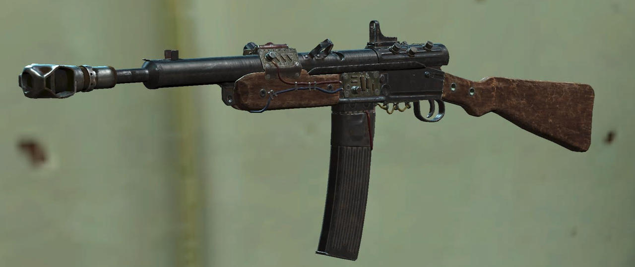 Fallout 4: (Volkssturmgewehr 1-5) Radium Rifle by HSomega25 on DeviantArt