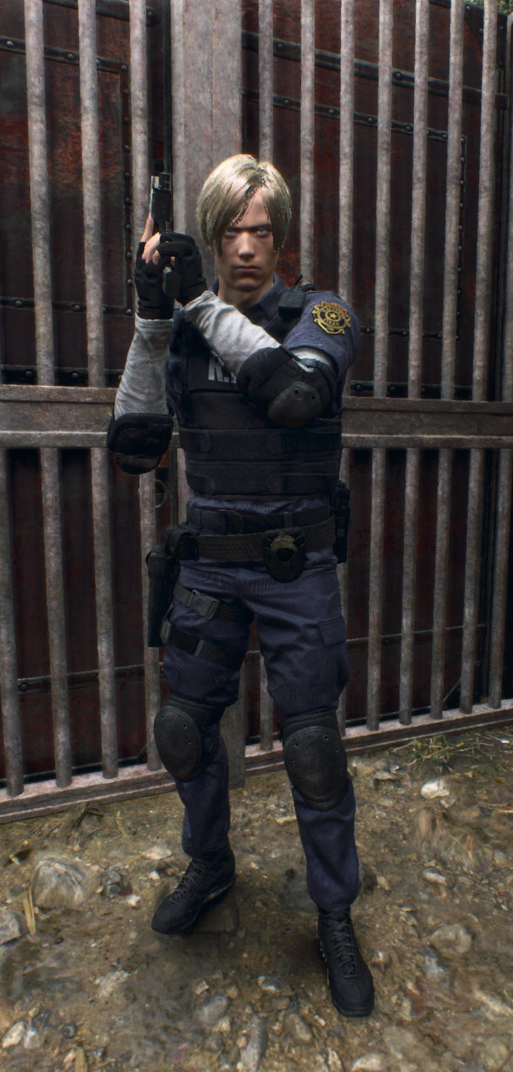 Leon Rpd Look Leon S Kennedy wearing his old RPD Outfit by HSomega25 on DeviantArt
