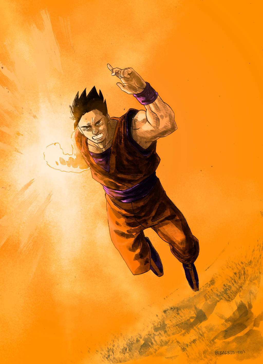 Gohen Color Gohan Color by Bizarroman on DeviantArt