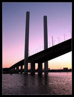 bolte bridge - sunset